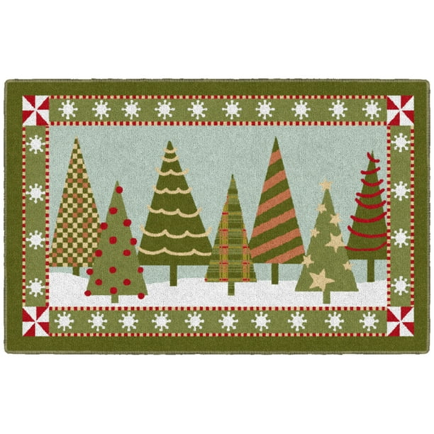 Brumlow MILLS Poinsettia Joy Holidays Washable Festive Floral Indoor or Outdoor Christmas Rug for Living or Dining Room EW20581-20X34BH Bedroom and Kitchen Area Green 20x34 Brumlow MILLS Poinsettia Joy Holidays Washable Festive Floral Indoor or Outdoor Christmas Rug for Living or Dining Room EW20581-20X34BH Bedroom and Kitchen Area Green 20x34